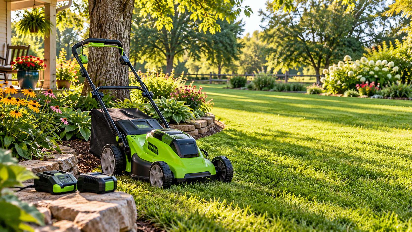 Why I Love My Electric Lawn Mower Living Alone After 60